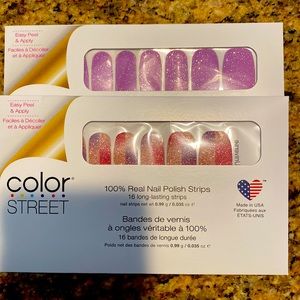NWT Colorstreet glitter bundle!